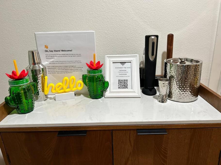 Serene Modern Home Backdoor With Great Wifi, Games, Movies, Patio Seating And Bbq Easy Access To North Joshua Tree National Park In 10 Minutes Twentynine Palms Eksteriør billede